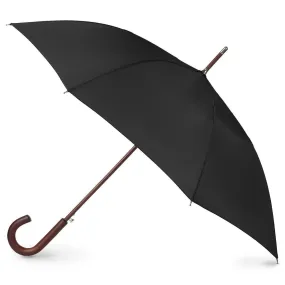 Totes Men's Line Auto Wooden Stick Umbrella