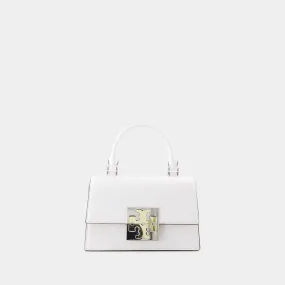 Trend Spazzolato Mini Bag - Tory Burch - Leather - White