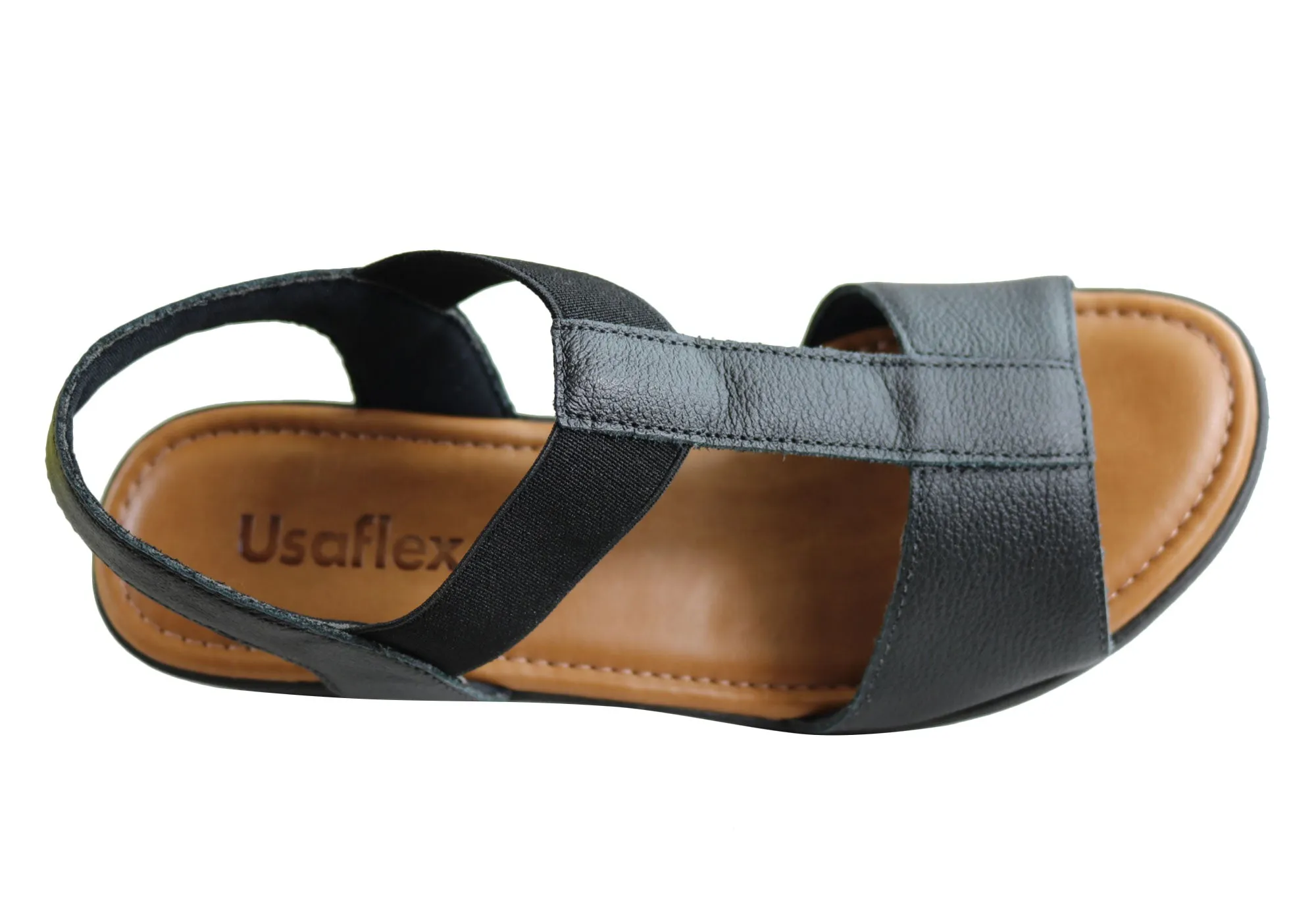 Usaflex Lisia Womens Comfortable Cushioned Sandals Made In Brazil