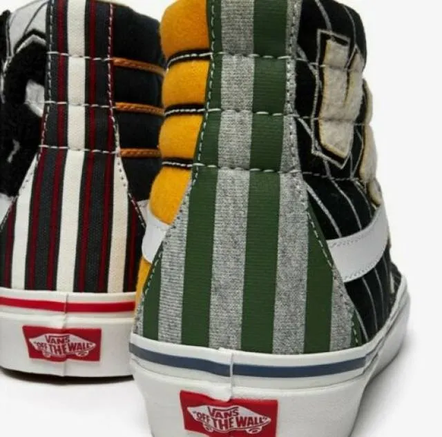 Vans Anaheim Patchwork League SK8-Hi Sneakers Size 12