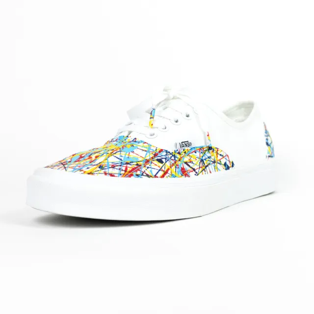 Vans Authentics Low Top Custom White 'OG Pollock' Edition 