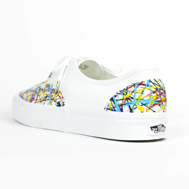 Vans Authentics Low Top Custom White 'OG Pollock' Edition 