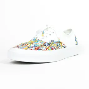 Vans Authentics Low Top Custom White 'OG Pollock' Edition 