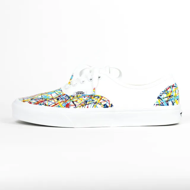 Vans Authentics Low Top Custom White 'OG Pollock' Edition 