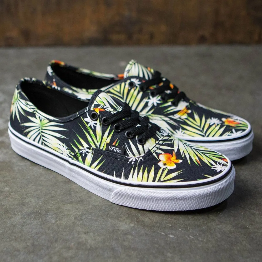 Vans Men Authentic - Decay Palms (black / true white)