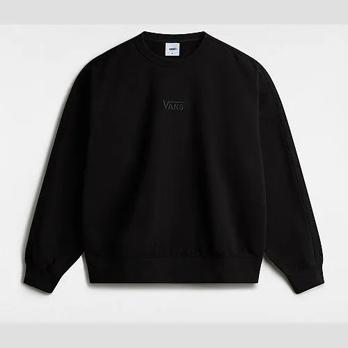 Vans PREMIUM LOGO CREW SWEATSHIRT (BLACK) UNISEX BLACK