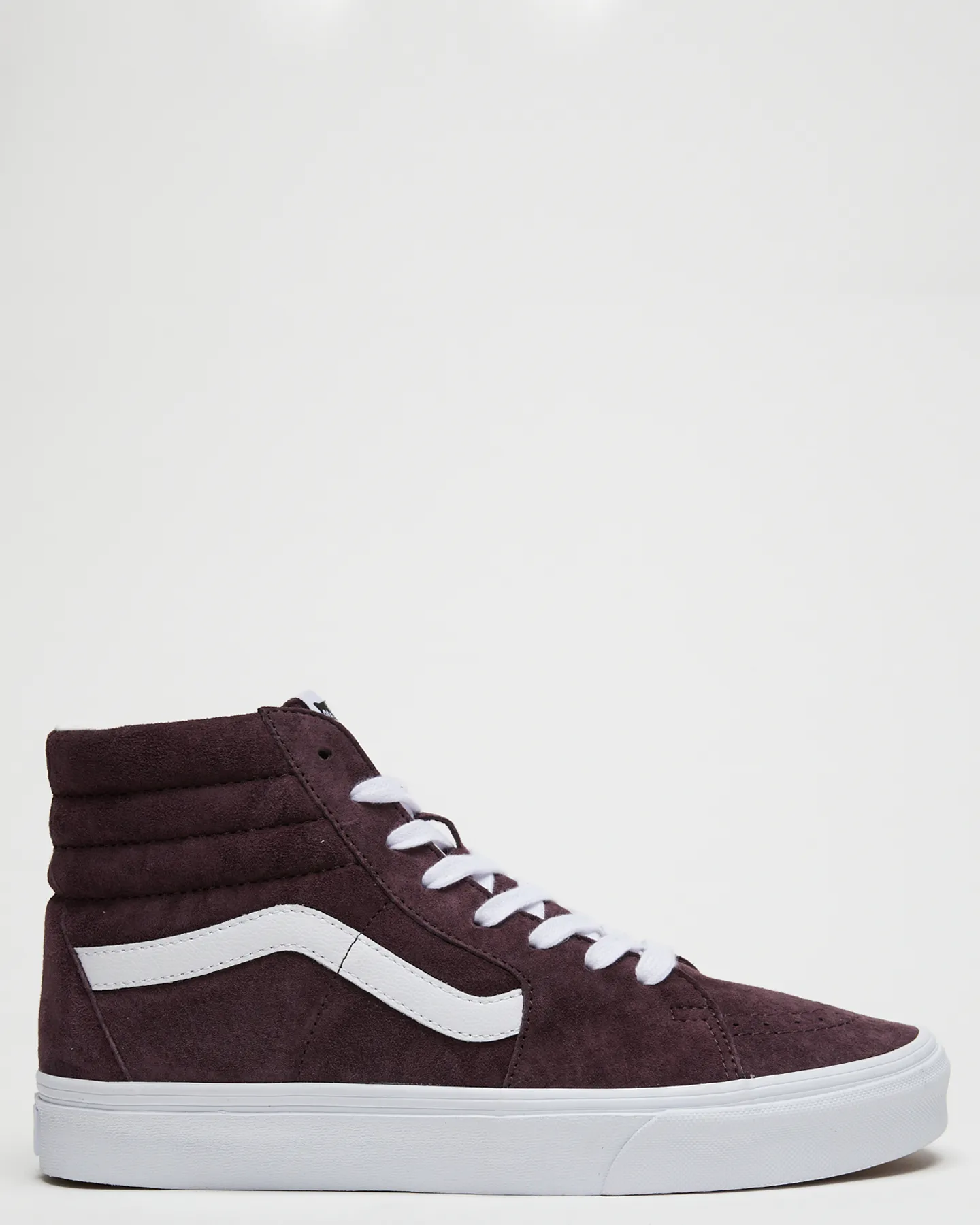 Vans Sk8-Hi Pig Suede Shoe - Wine Tasting | SurfStitch