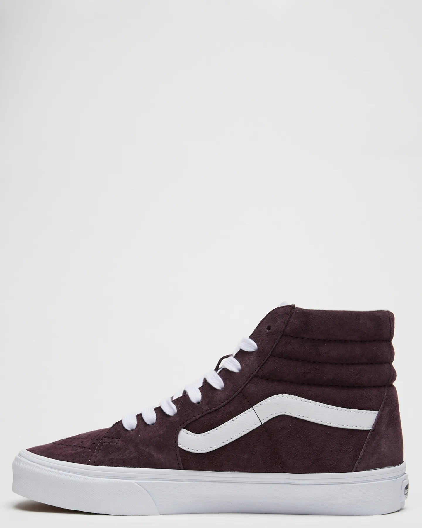 Vans Sk8-Hi Pig Suede Shoe - Wine Tasting | SurfStitch