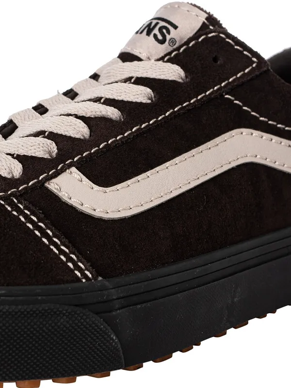 Vans Ward Vansguard Suede Trainers - Pop Stitch Coffee/Black