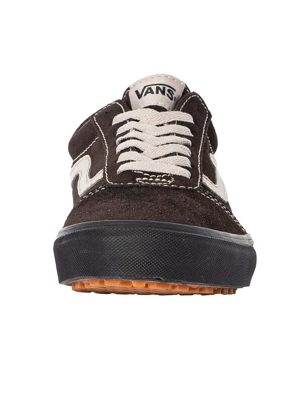 Vans Ward Vansguard Suede Trainers - Pop Stitch Coffee/Black