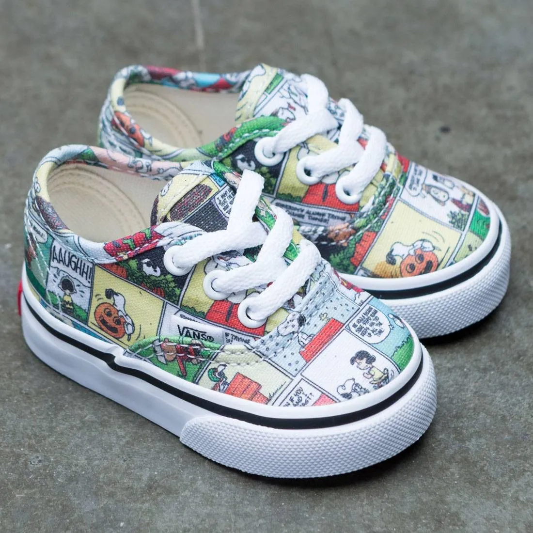 Vans x Peanuts Toddlers Authentic - Comic (black / true white)