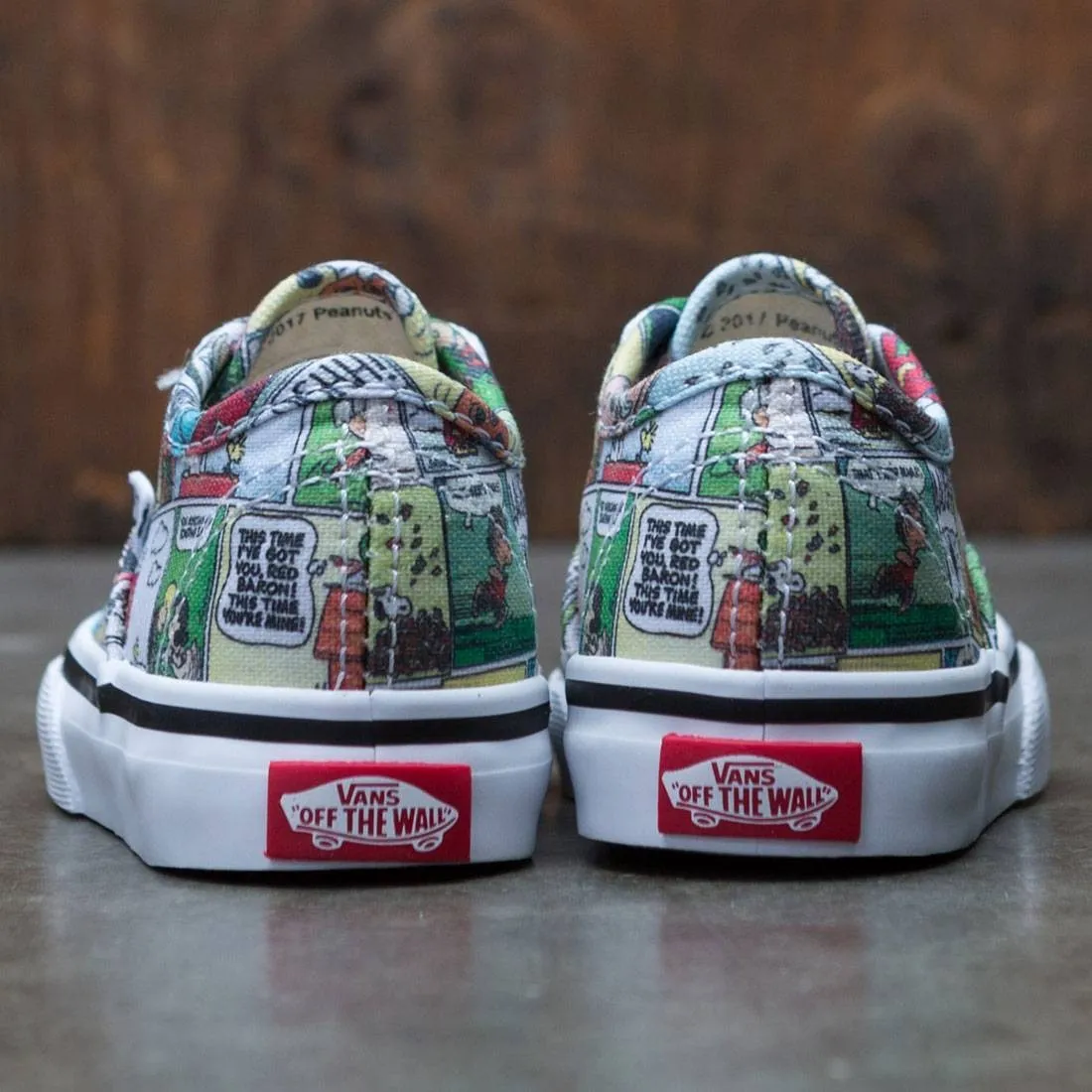 Vans x Peanuts Toddlers Authentic - Comic (black / true white)