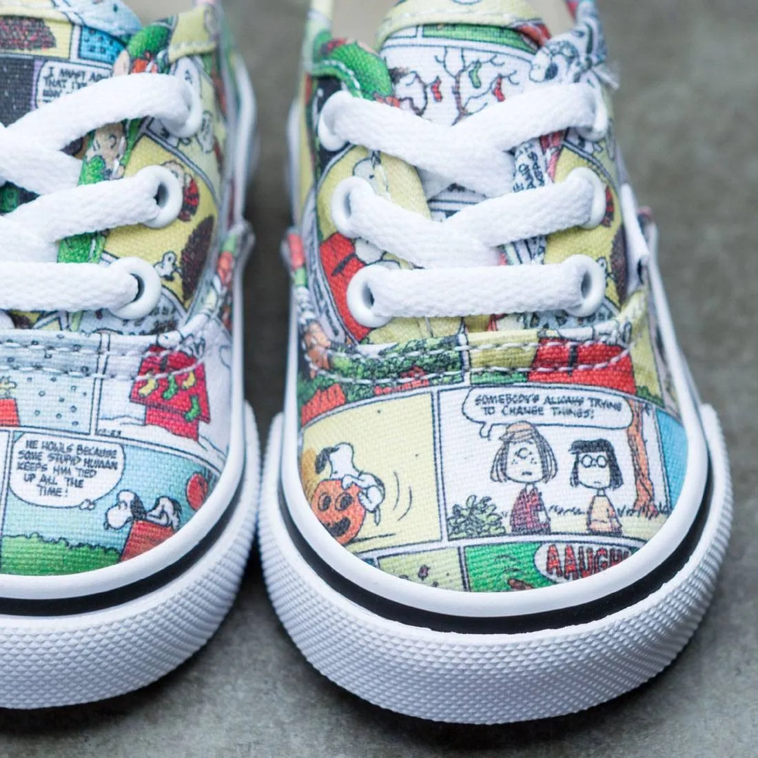 Vans x Peanuts Toddlers Authentic - Comic (black / true white)