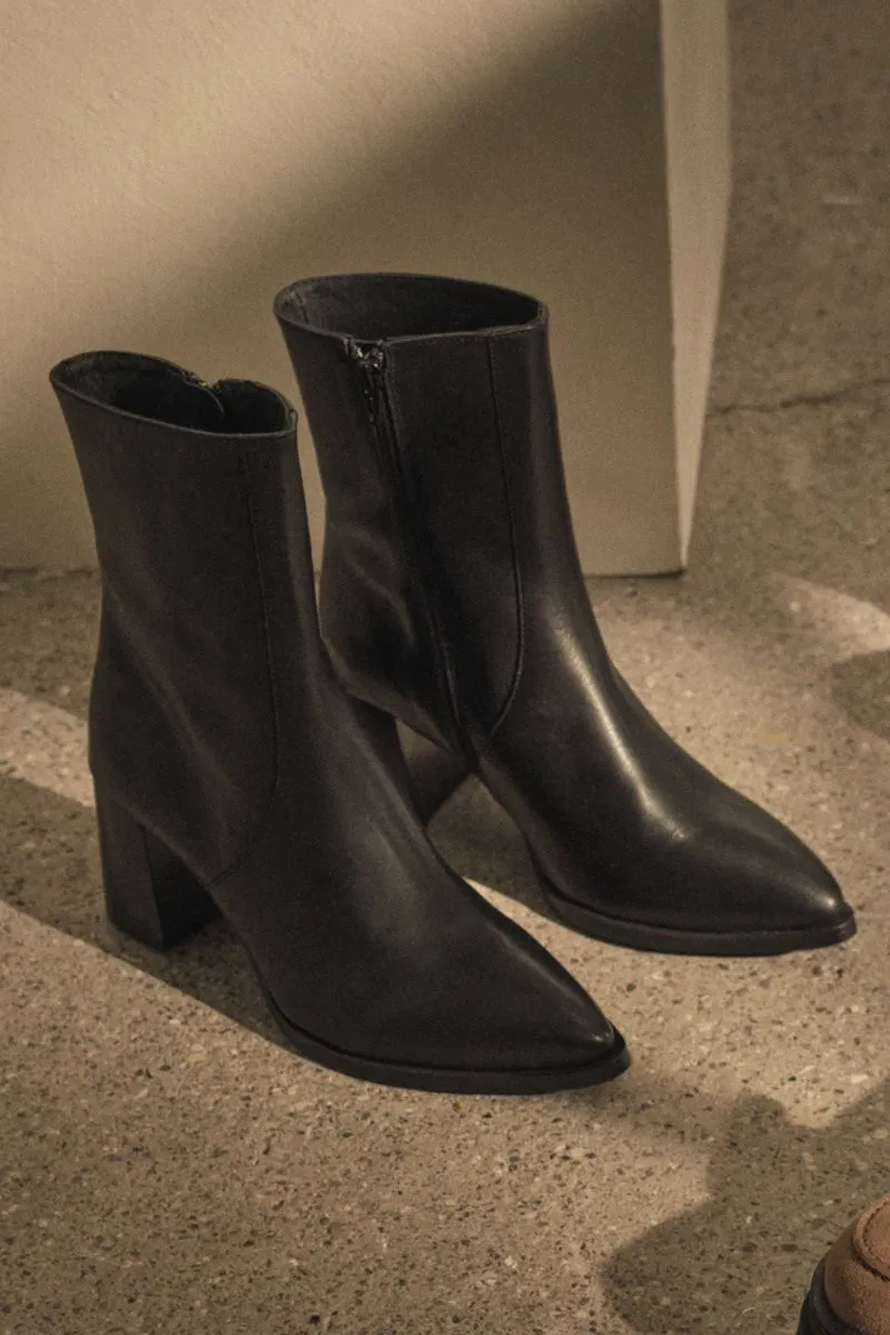 Verdi Leather Boot | Black | Stvler fra Mos Mosh