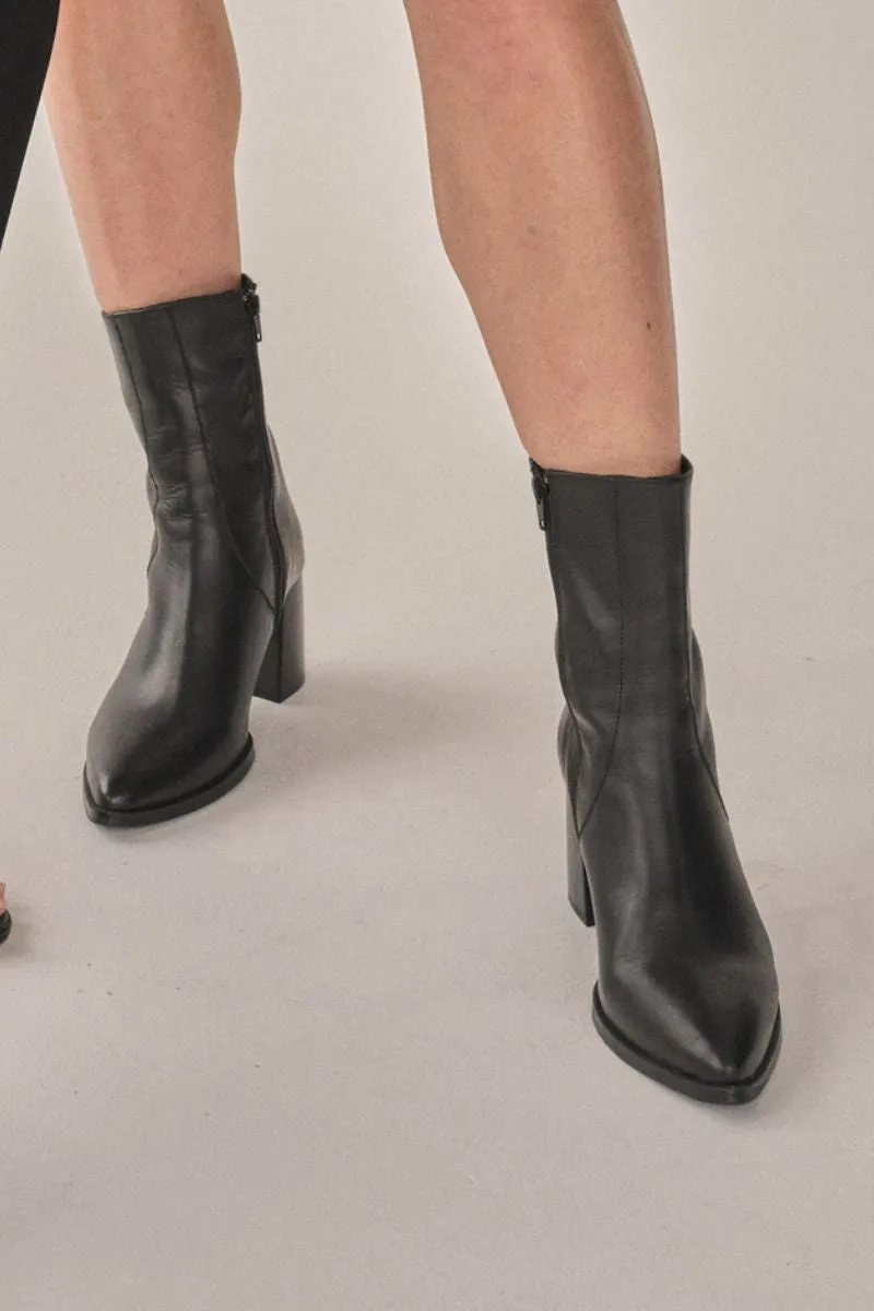 Verdi Leather Boot | Black | Stvler fra Mos Mosh