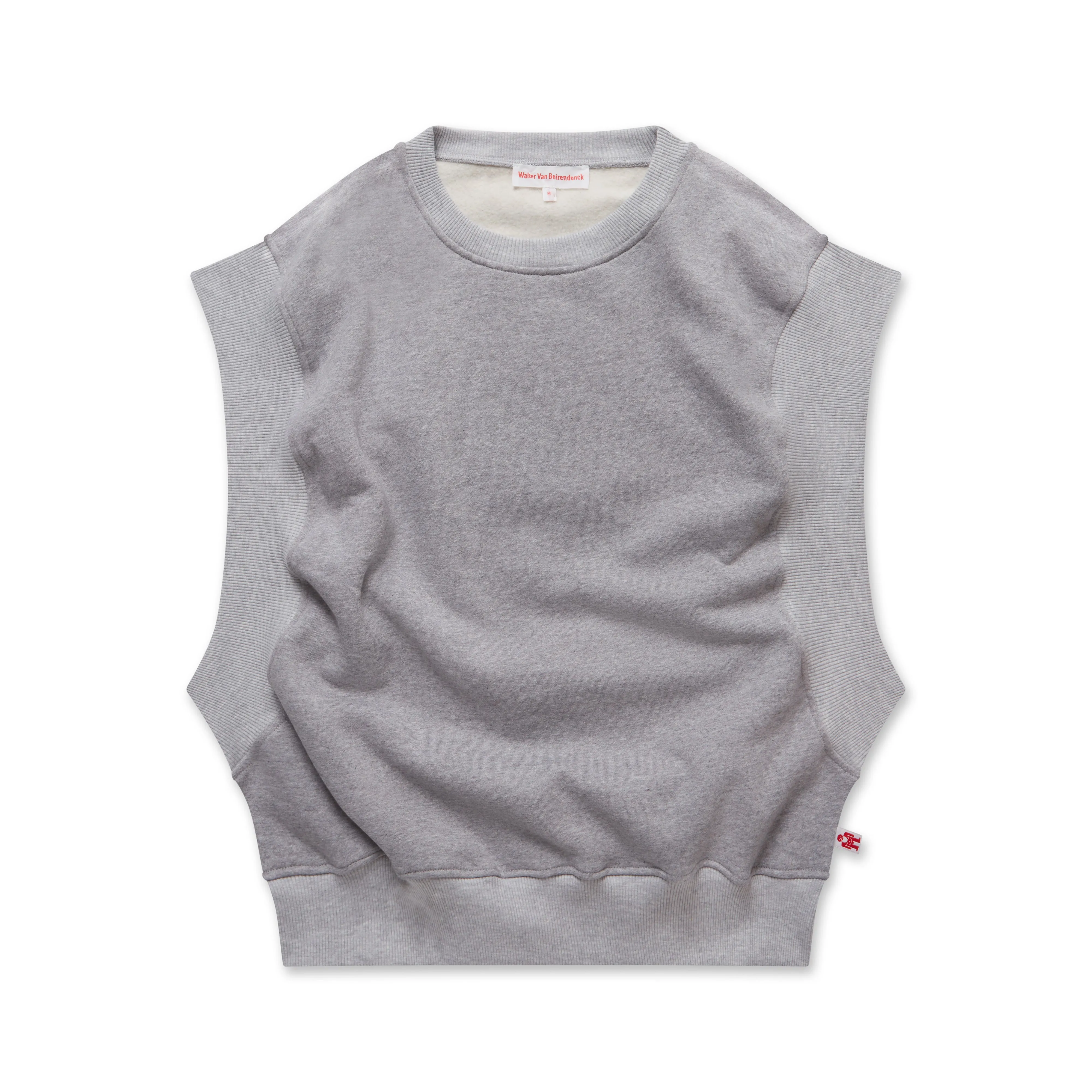 Walter Van Beirendonck Men’s Moon Vest  Grey