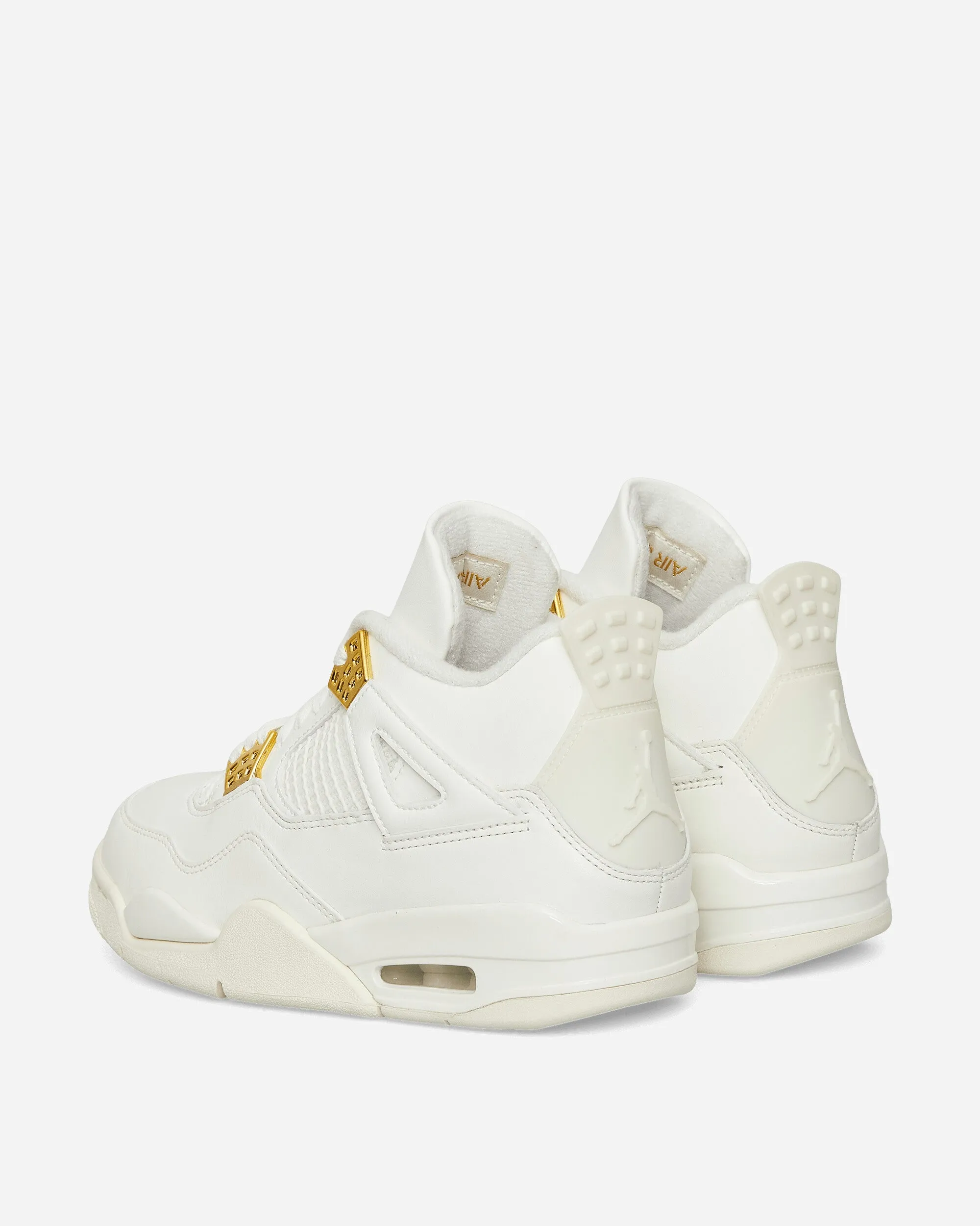 WMNS Air Jordan 4 Retro Sneakers Sail / Metallic Gold