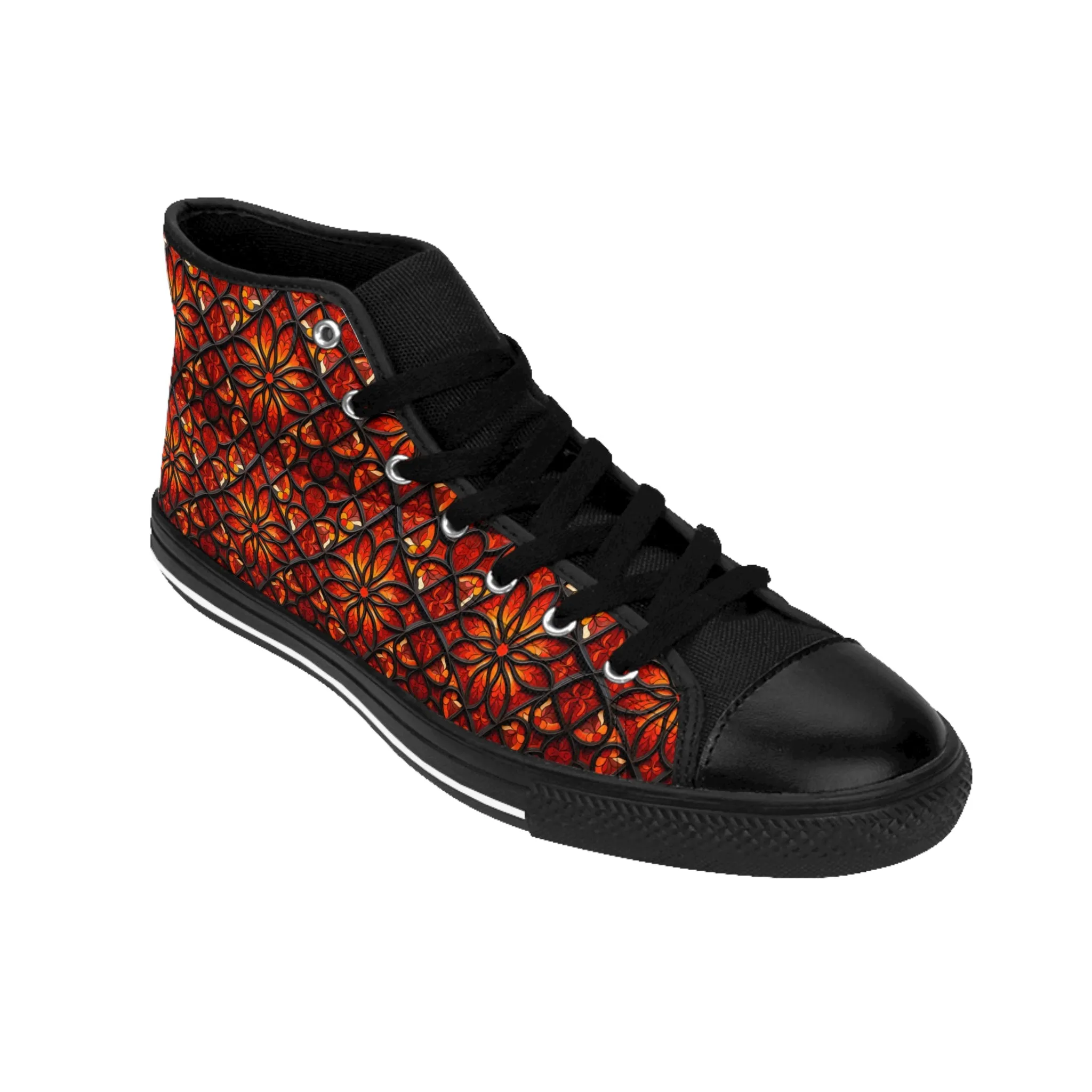 Women's Classic Chic Design High Sneakers. GB-000007Cng