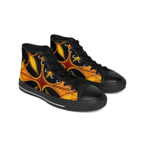 Women's Classic Elegant Look High Sneakers. GB-000011Cde