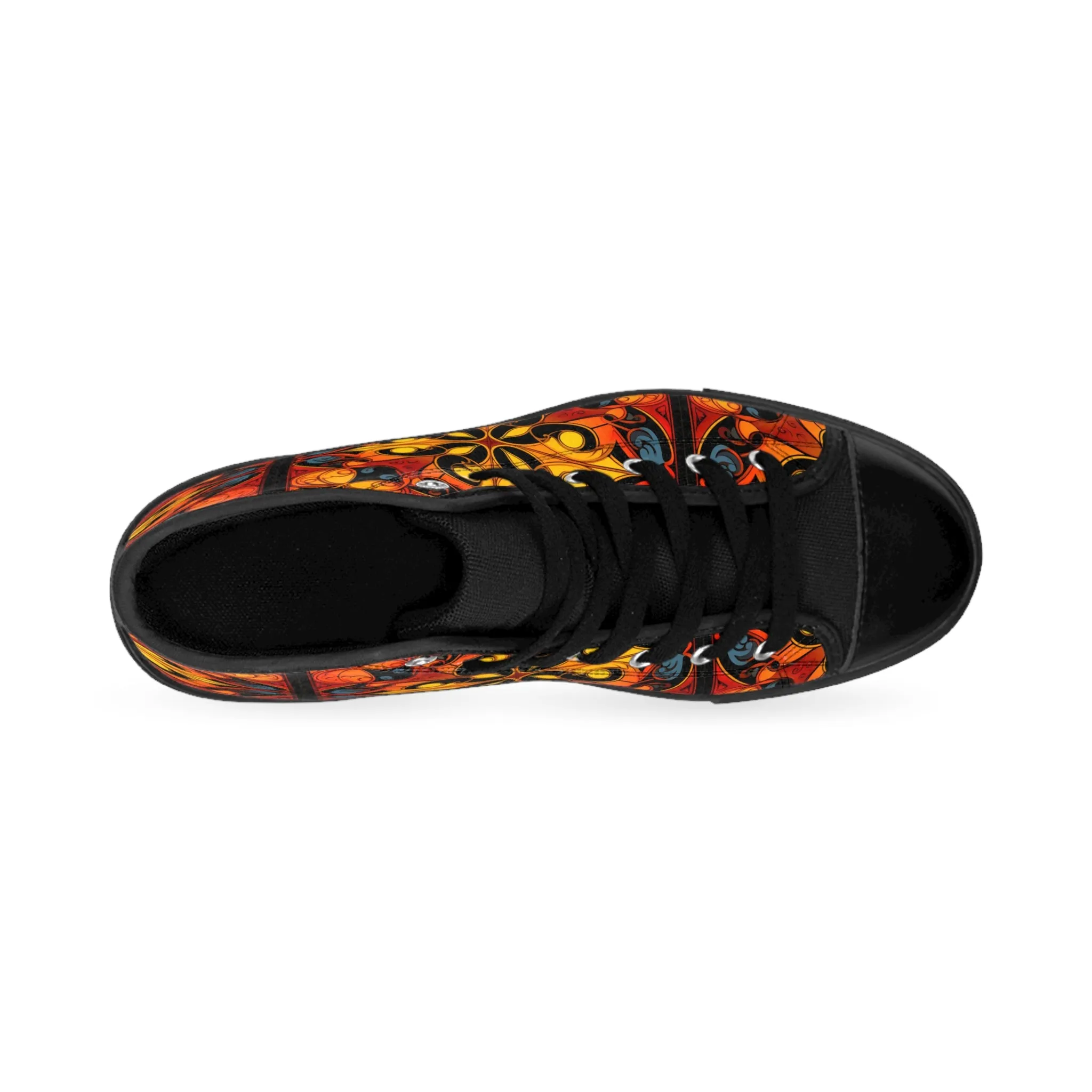 Women's Classic Modern Look High Sneakers. GB-000011Cfr