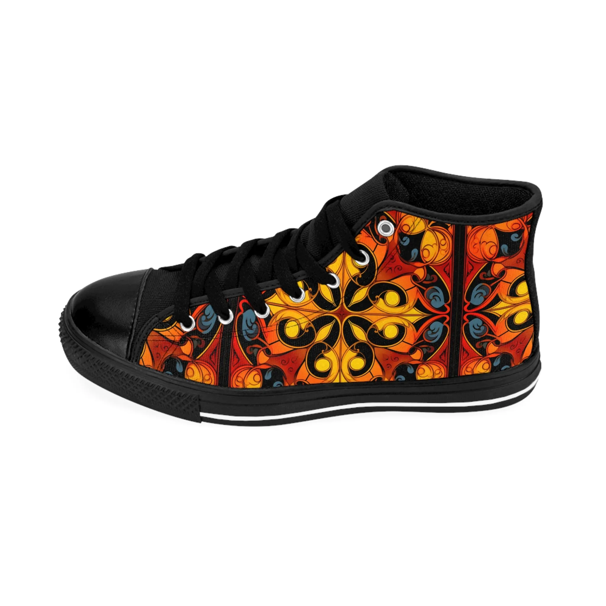 Women's Classic Modern Look High Sneakers. GB-000011Cfr