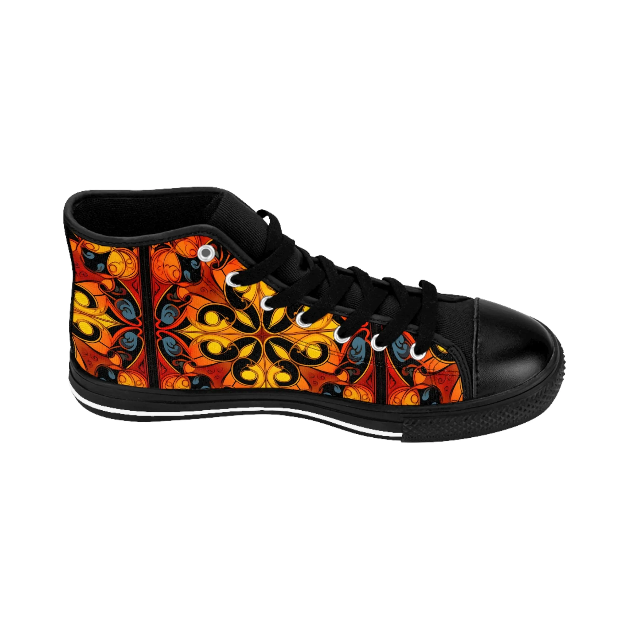 Women's Classic Modern Look High Sneakers. GB-000011Cfr