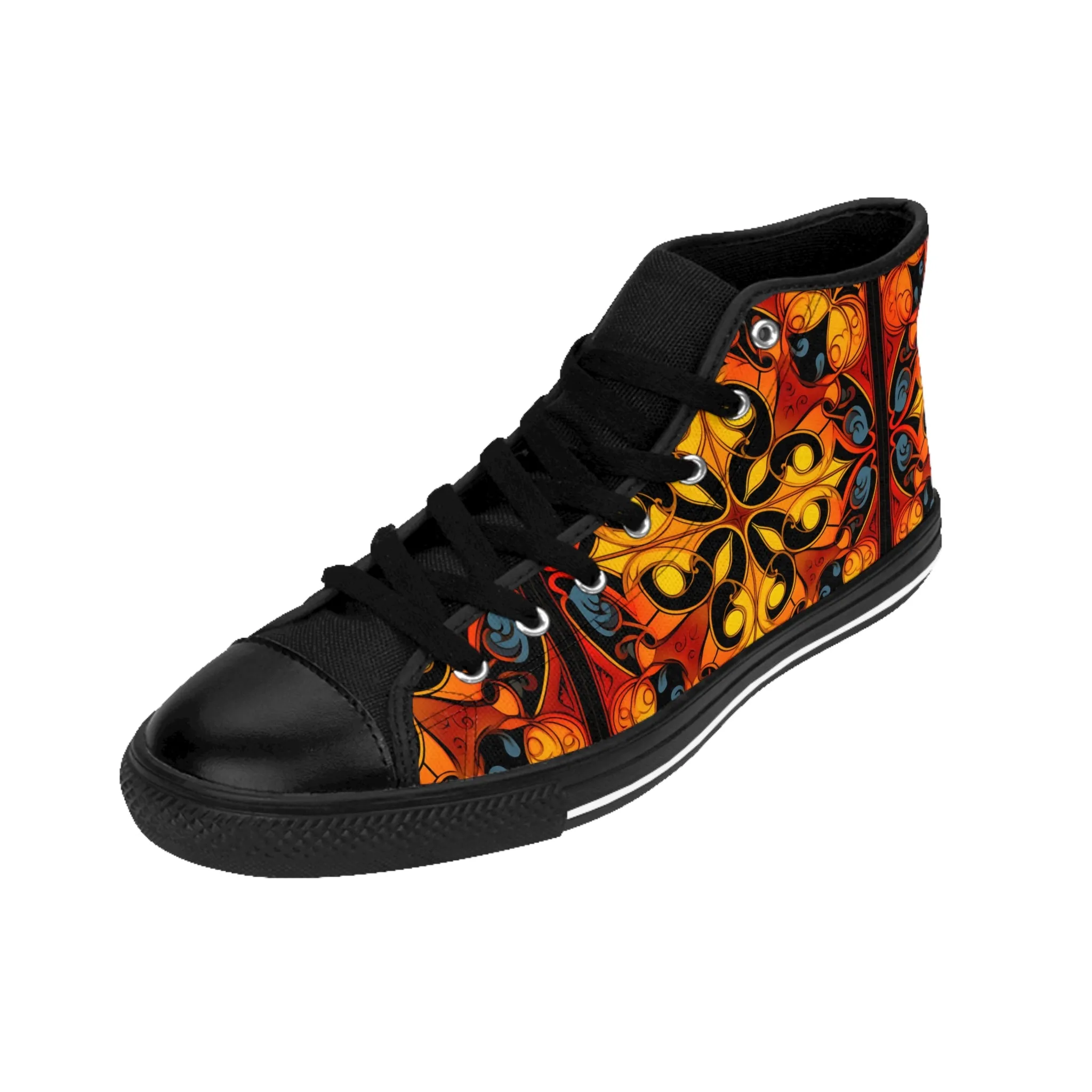 Women's Classic Modern Look High Sneakers. GB-000011Cfr