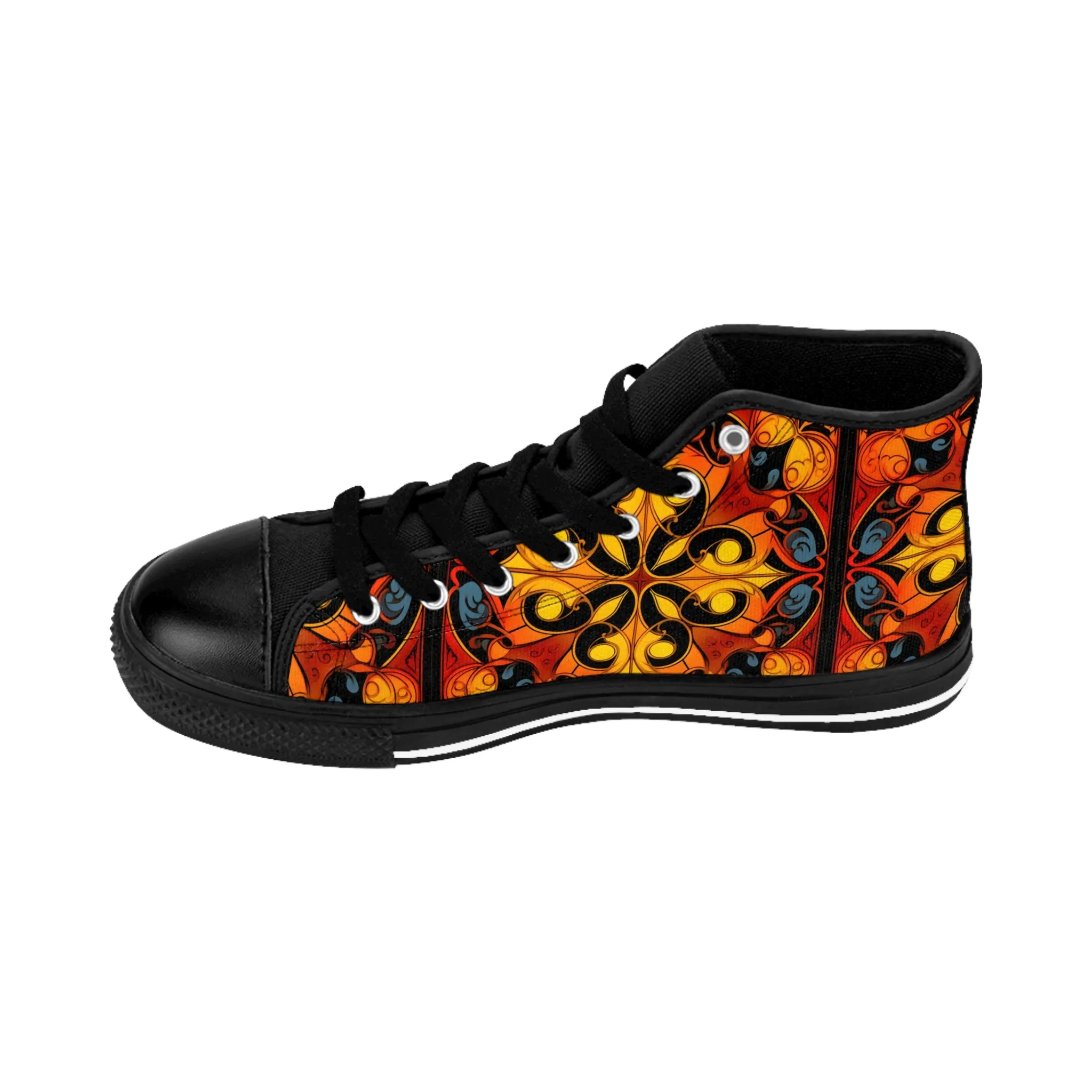 Women's Classic Modern Look High Sneakers. GB-000011Cfr