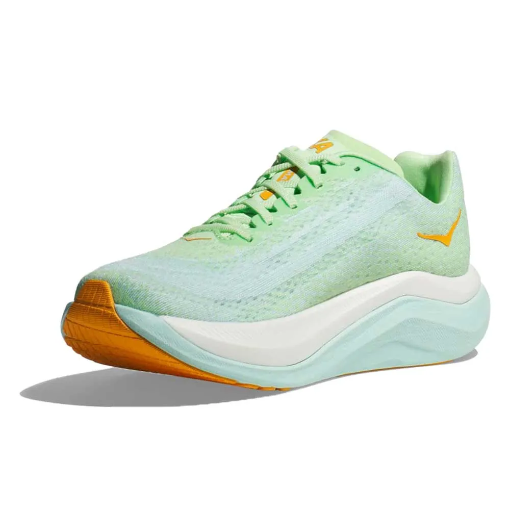 Women's Mach X Running Shoe - Lime Glow/Sunlit Ocean - Regular (B)