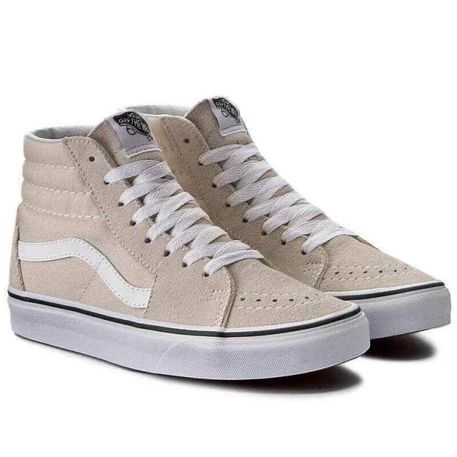 Women's vans sk8-hi birch cream vn0a38geoue 5