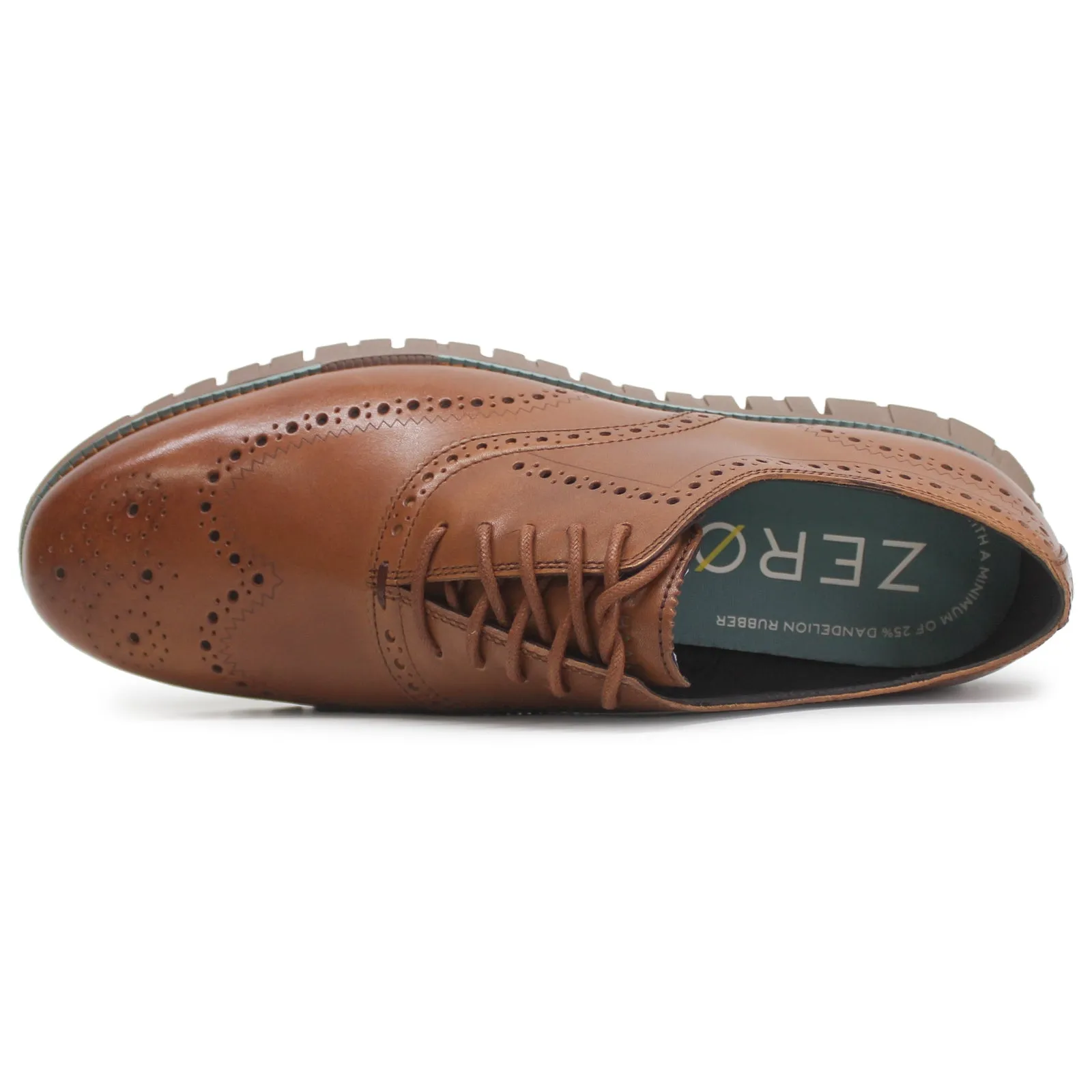 Zerogrand Remastered Wingtip Leather Men's Comfort Shoes - UK 9 - US 10 Men - EU 43