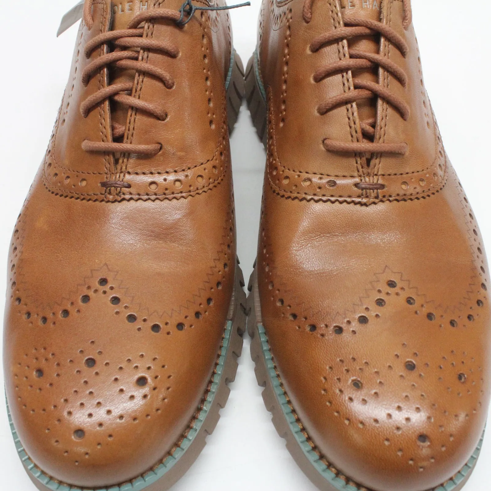 Zerogrand Remastered Wingtip Leather Men's Comfort Shoes - UK 9 - US 10 Men - EU 43