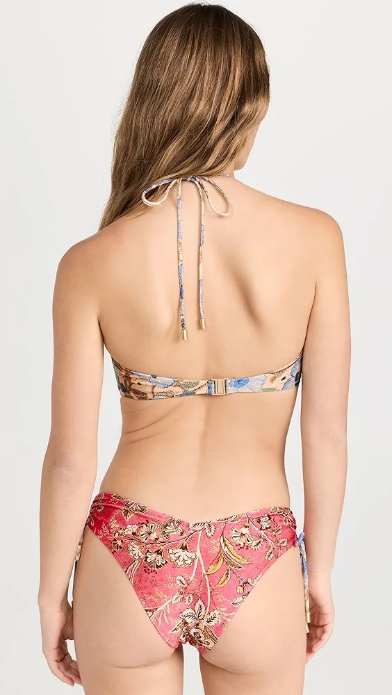 Zimmermann   Junie Panelled Halter Bikini Set 